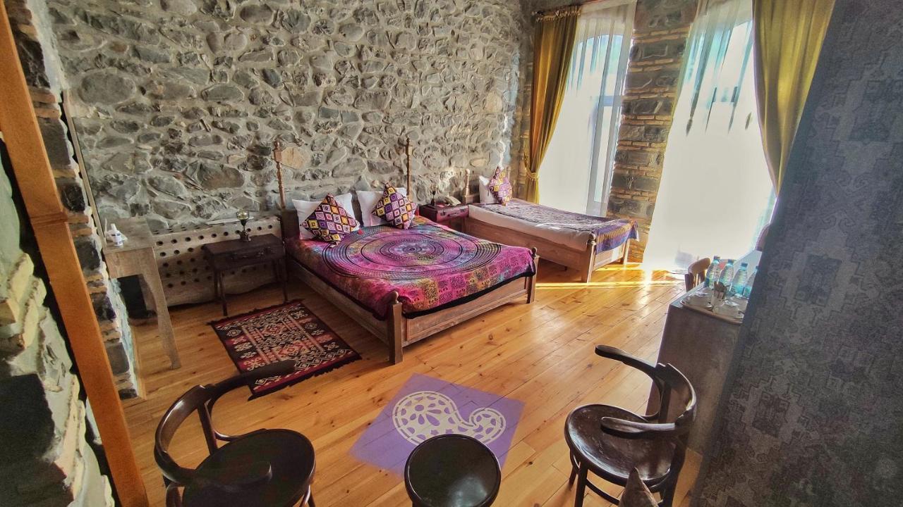 Hotel Old Town Şǝki Exteriér fotografie