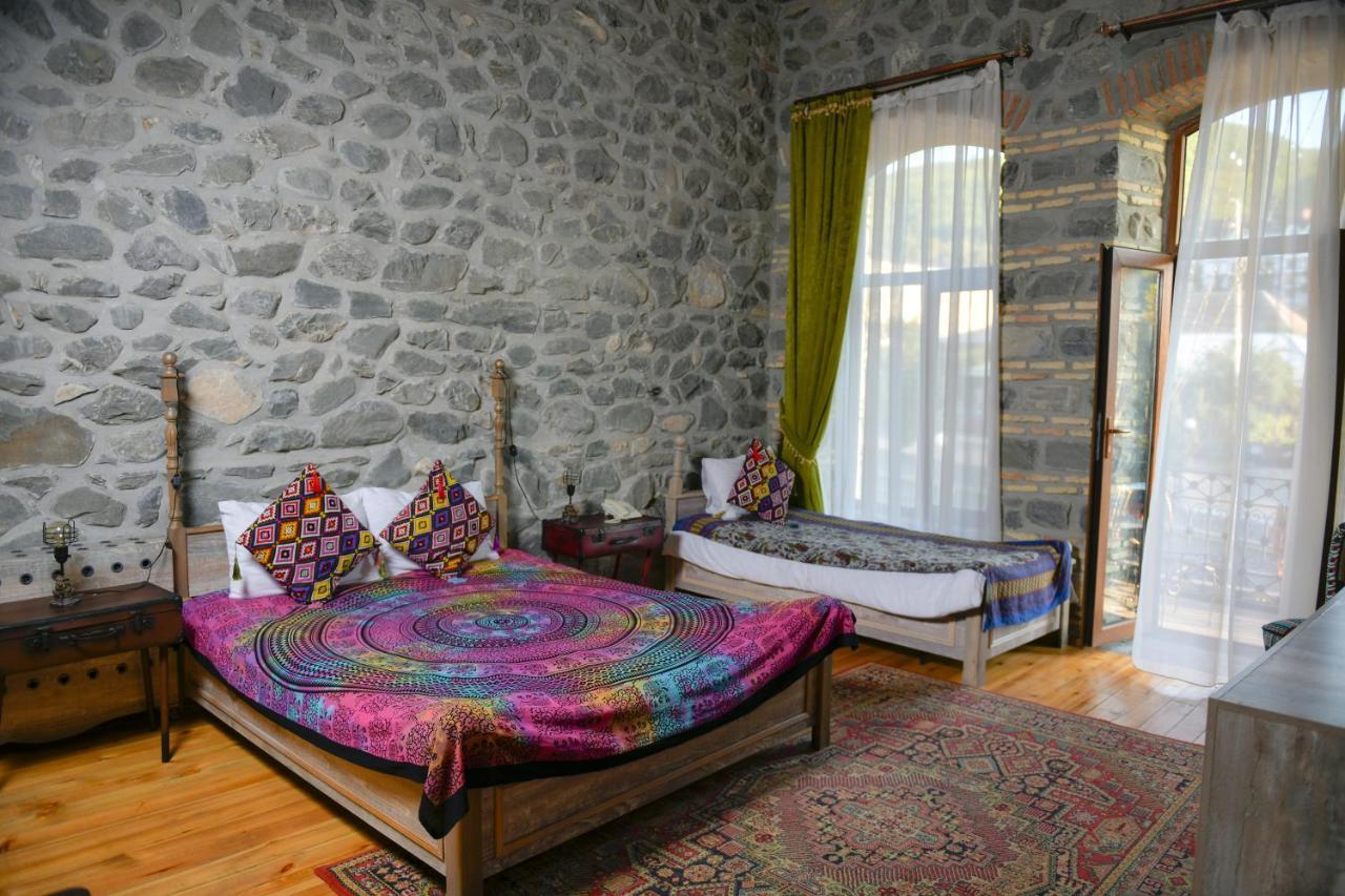 Hotel Old Town Şǝki Exteriér fotografie