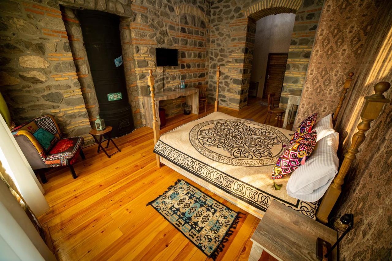 Hotel Old Town Şǝki Exteriér fotografie